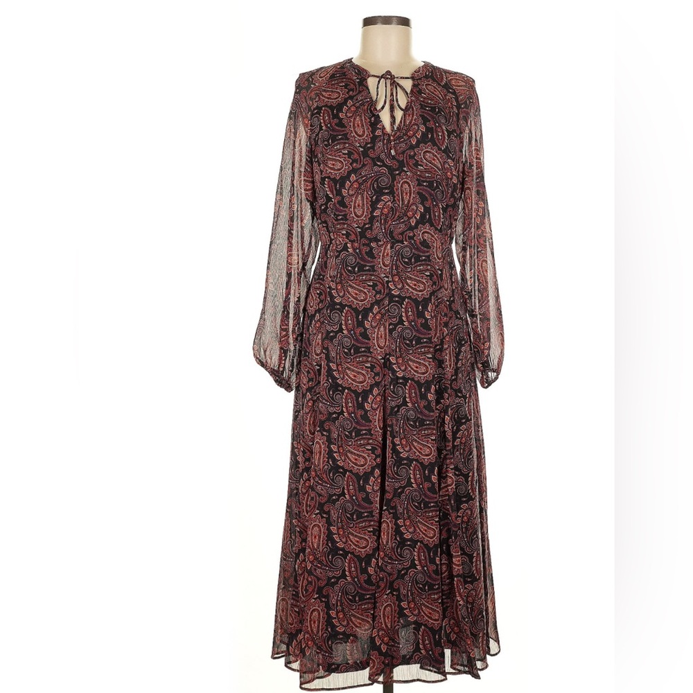 Tommy Hilfiger Elegant Paisley Dress